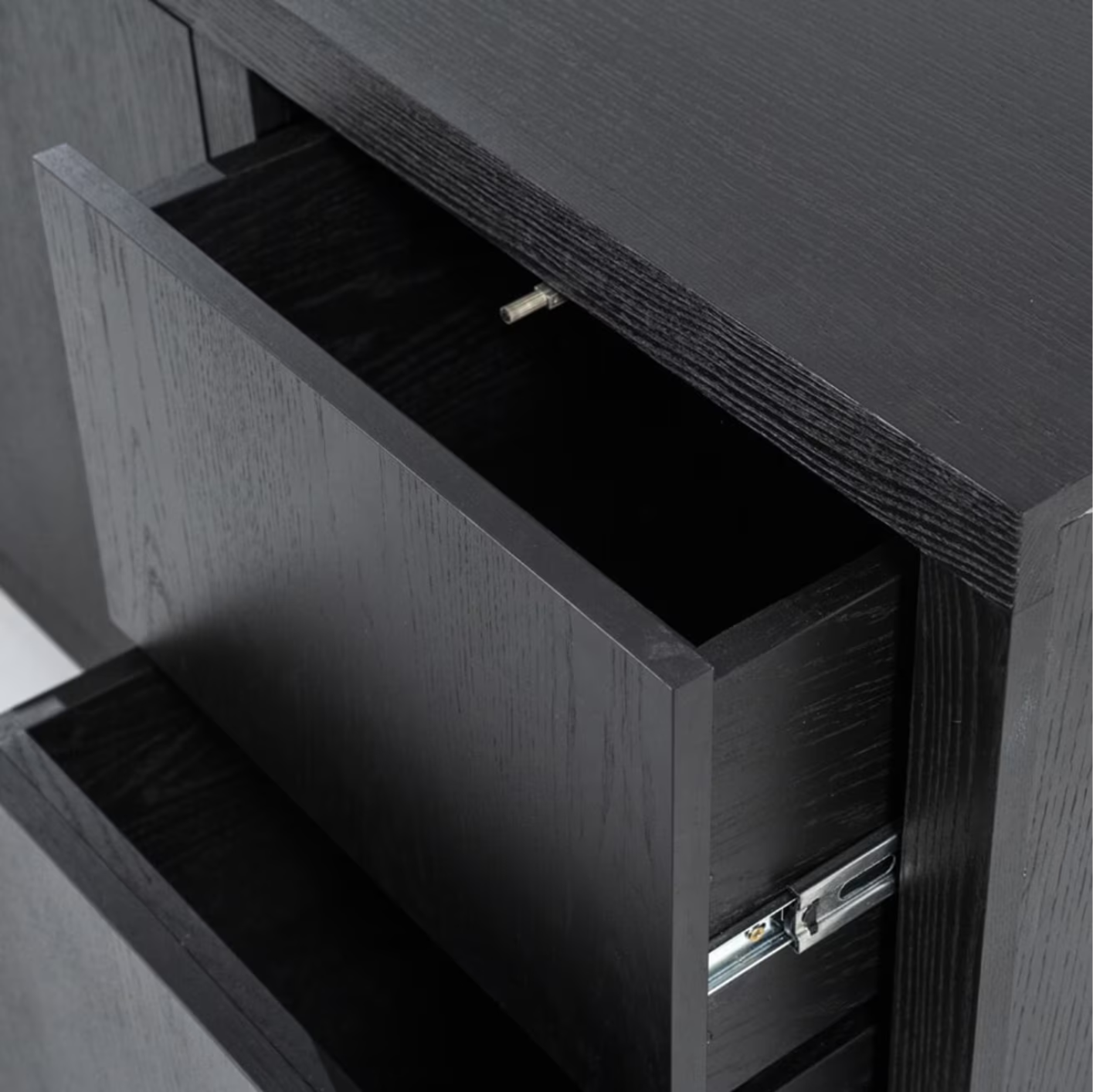 Dressoir Helsinki Eiken, 200cm zwart