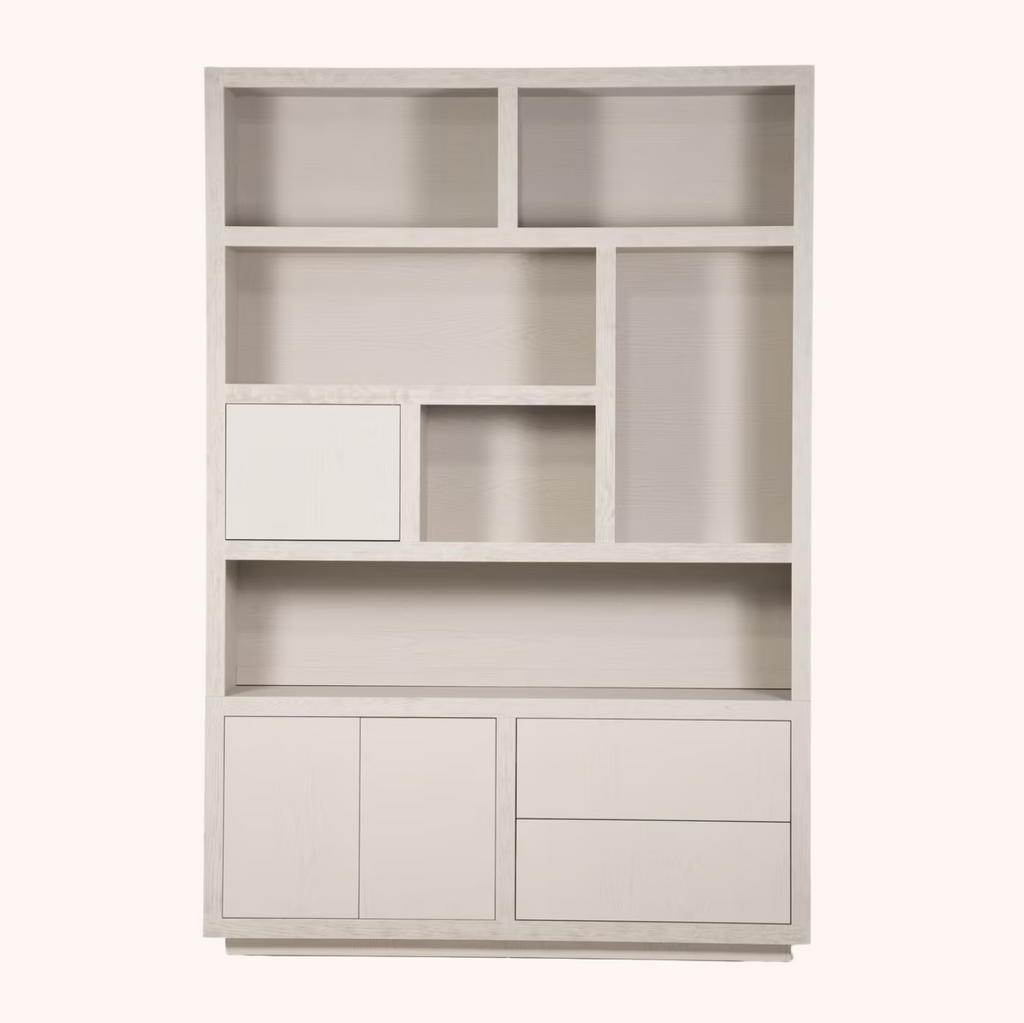 Opbergkast Helsinki Eiken, 220 x 150cm taupe