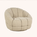 Fauteuil Tina Bouclé beige