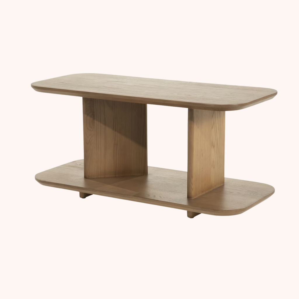 Bijzettafel Ty Eiken, 90 x 40cm