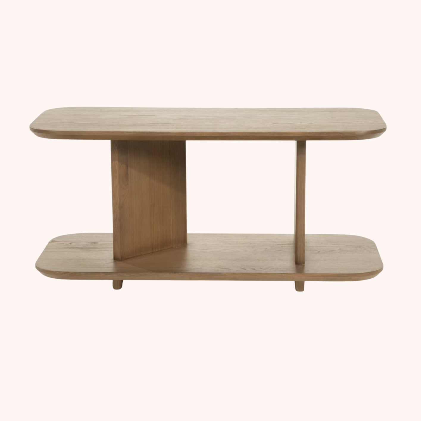 Bijzettafel Ty Eiken, 90 x 40cm