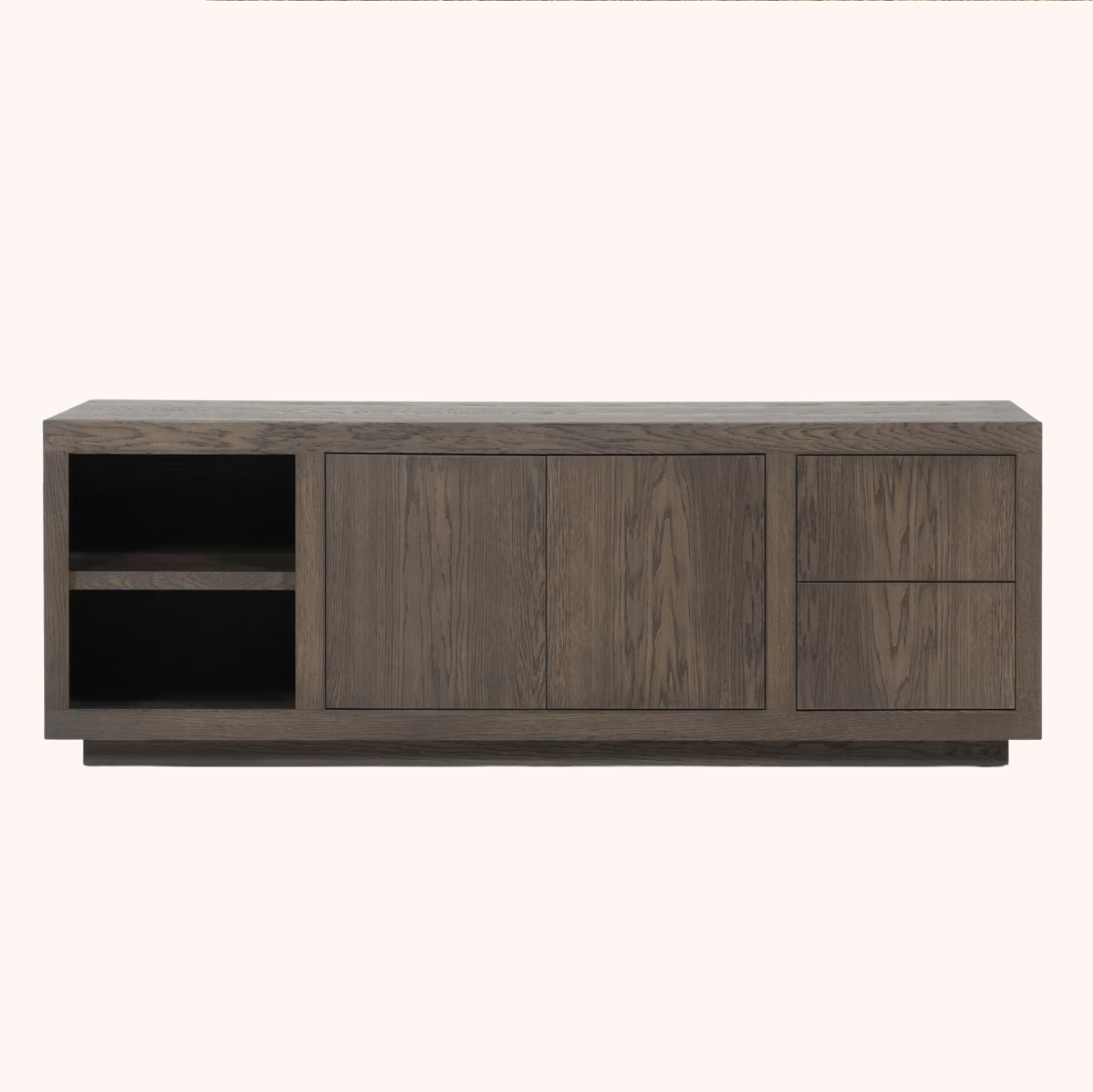Dressoir Helsinki Eiken, 200cm bruin
