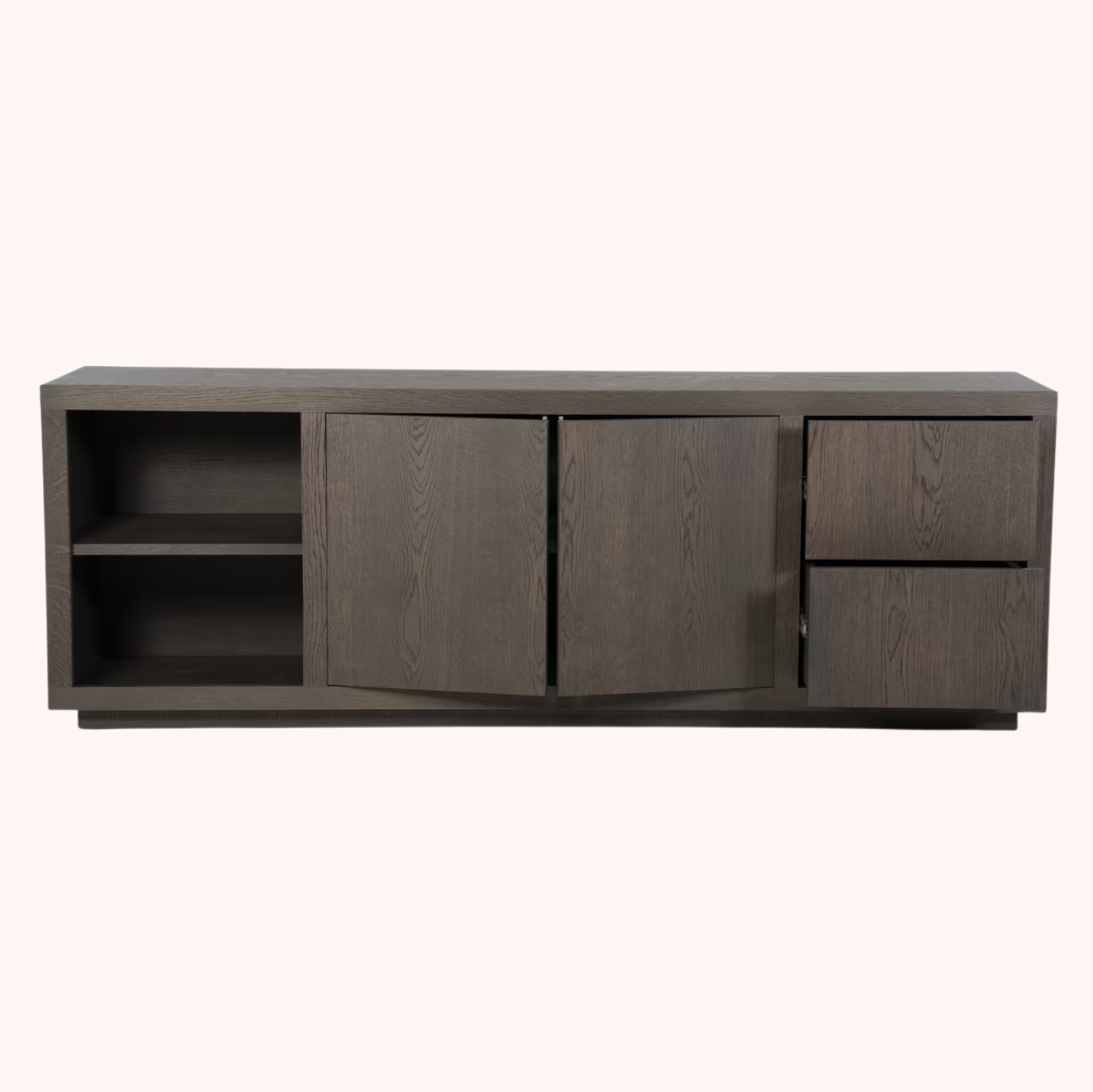 Dressoir Helsinki Eiken, 200cm bruin