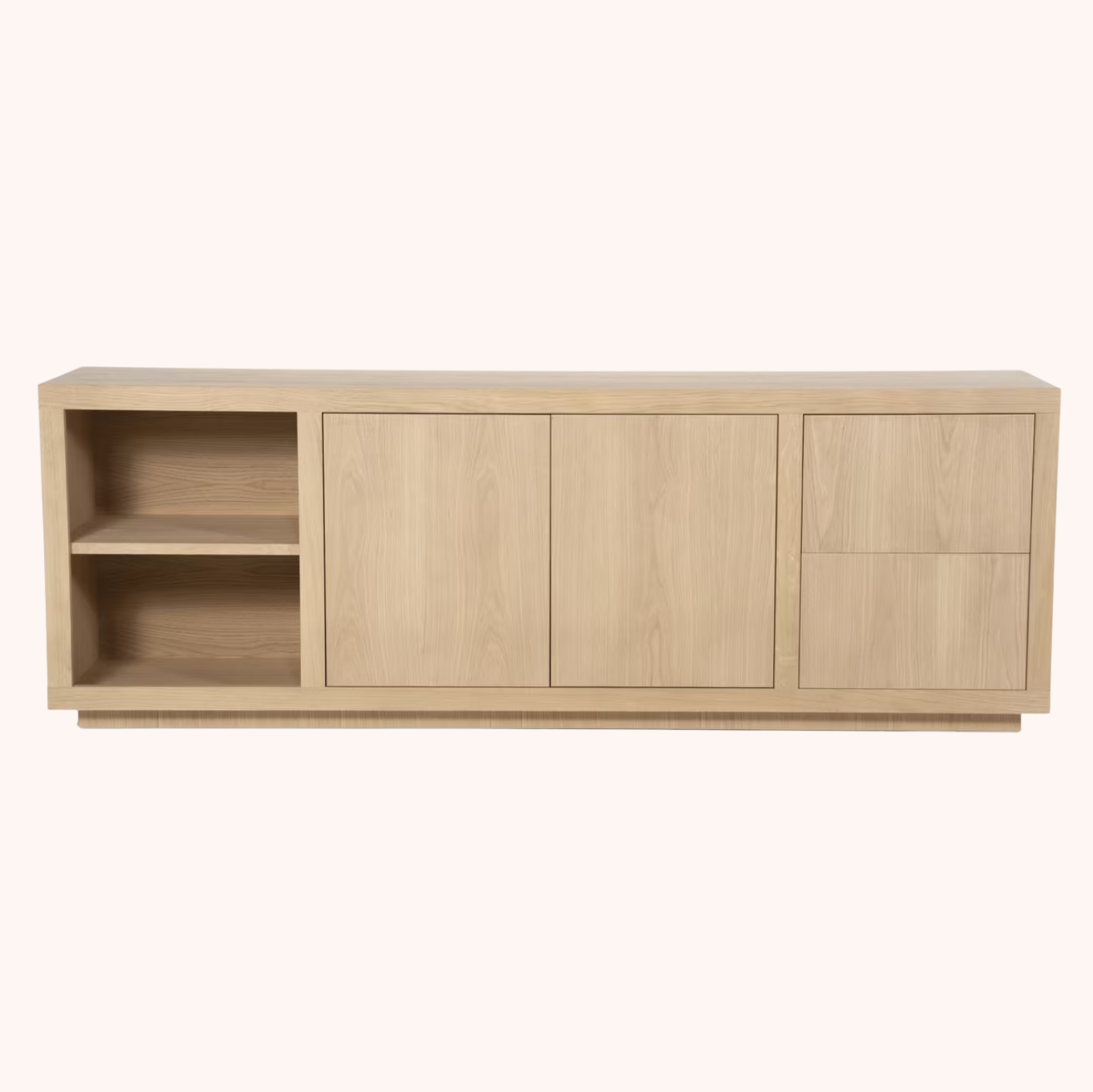 Dressoir Helsinki Eiken, 200cm naturel