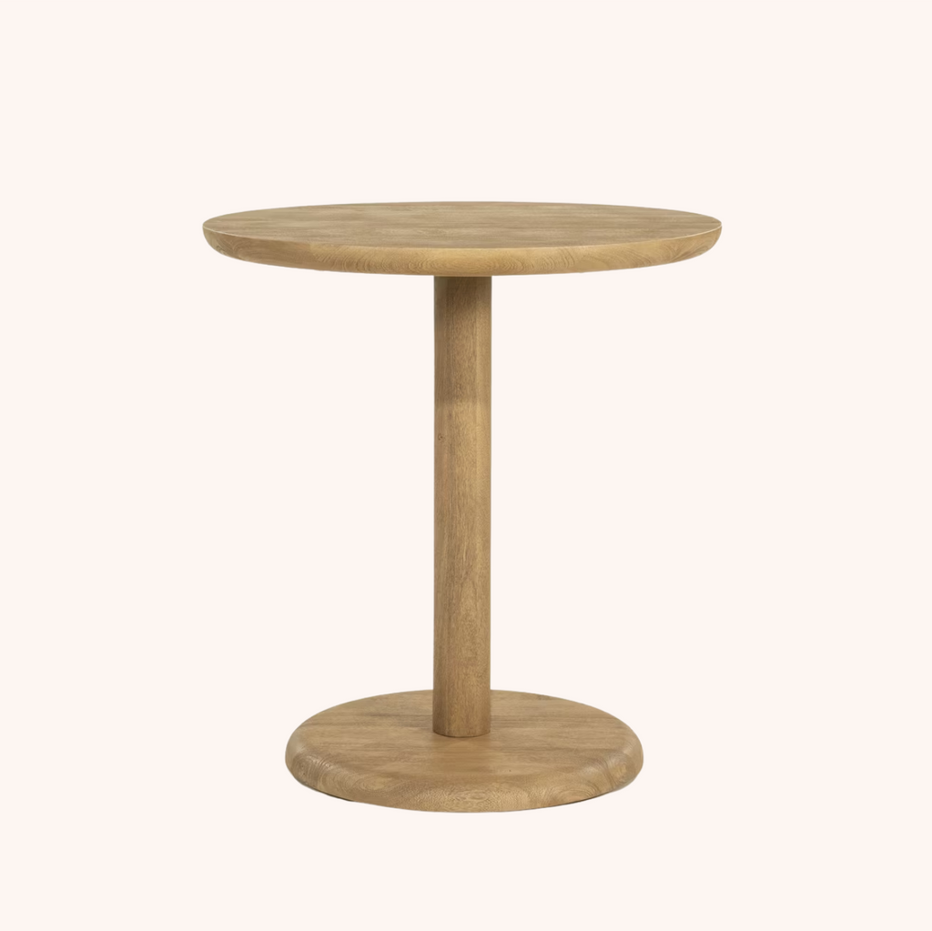 Ronde Bistrotafel Florent Mangohout, 70cm naturel