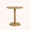 Ronde Bistrotafel Florent Mangohout, 70cm naturel