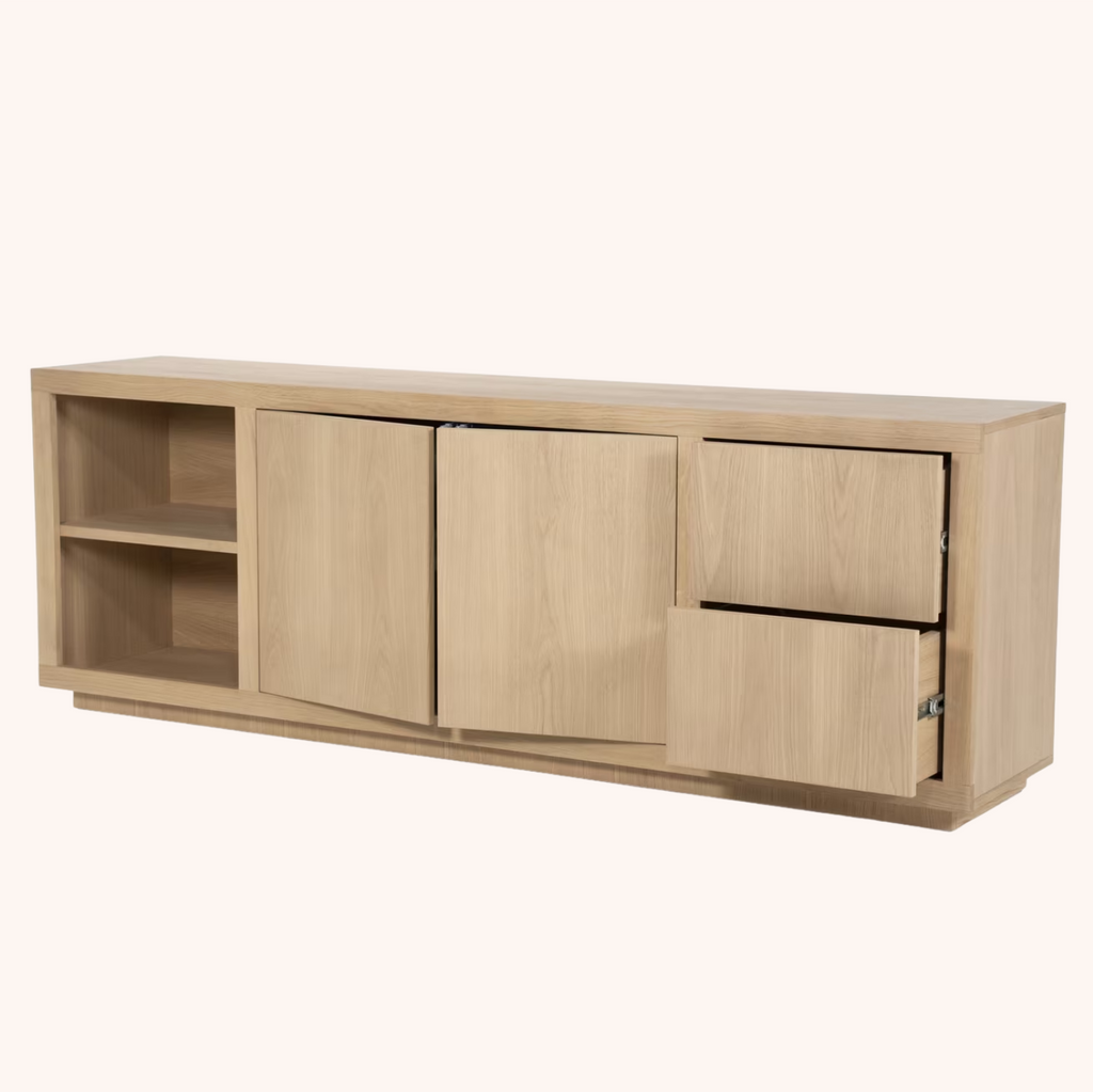 Dressoir Helsinki Eiken, 200cm naturel