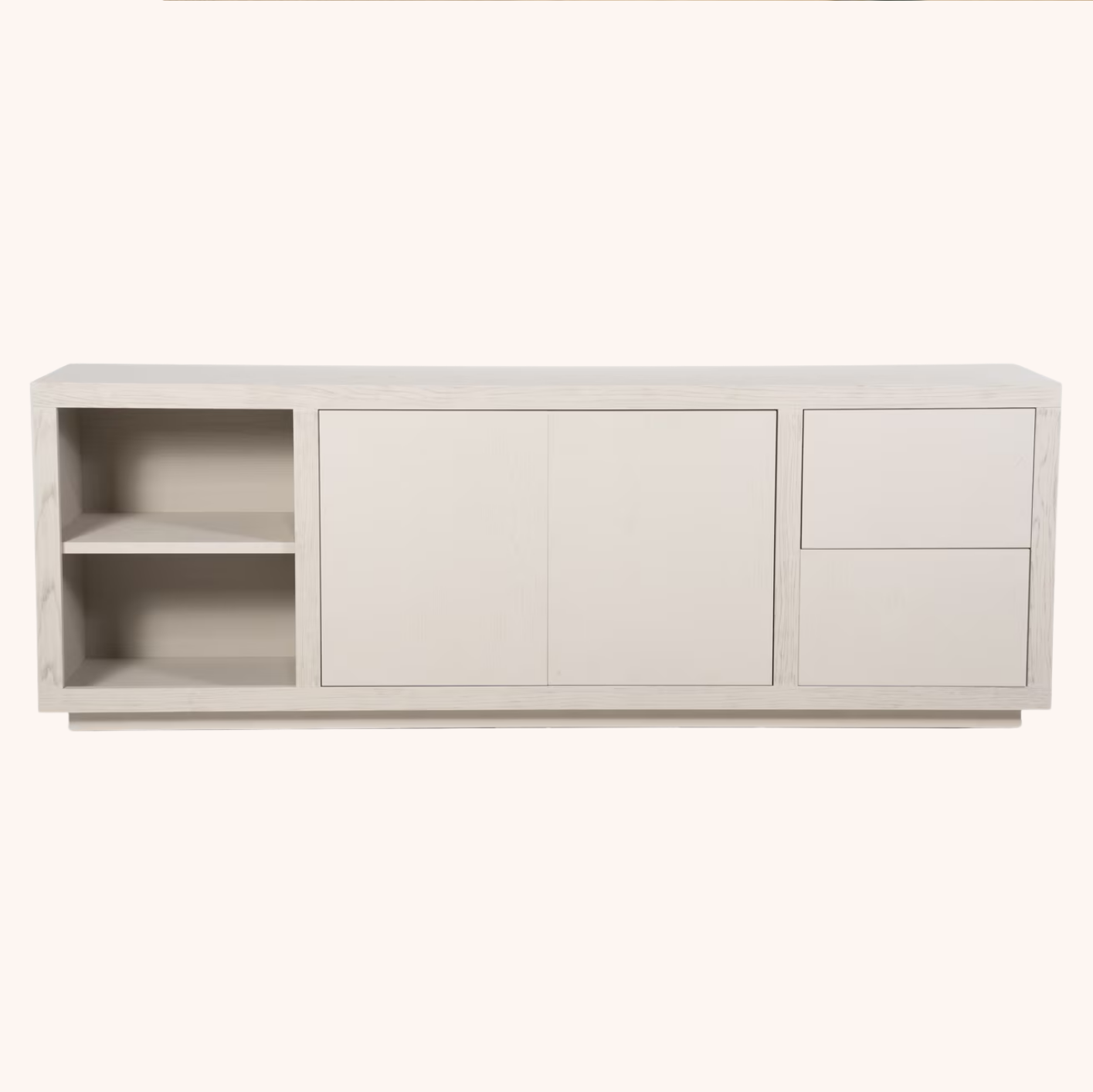 Dressoir Helsinki Eiken, 200cm taupe
