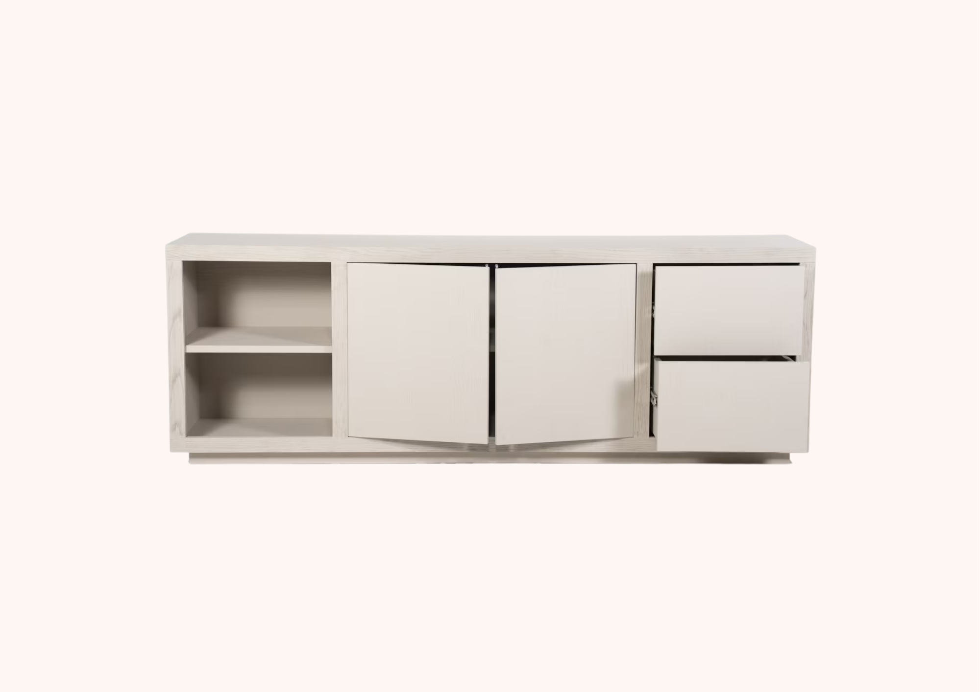 Dressoir Helsinki Eiken, 200cm taupe