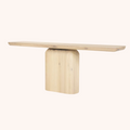 Sidetable Leon Eiken, 200cm naturel