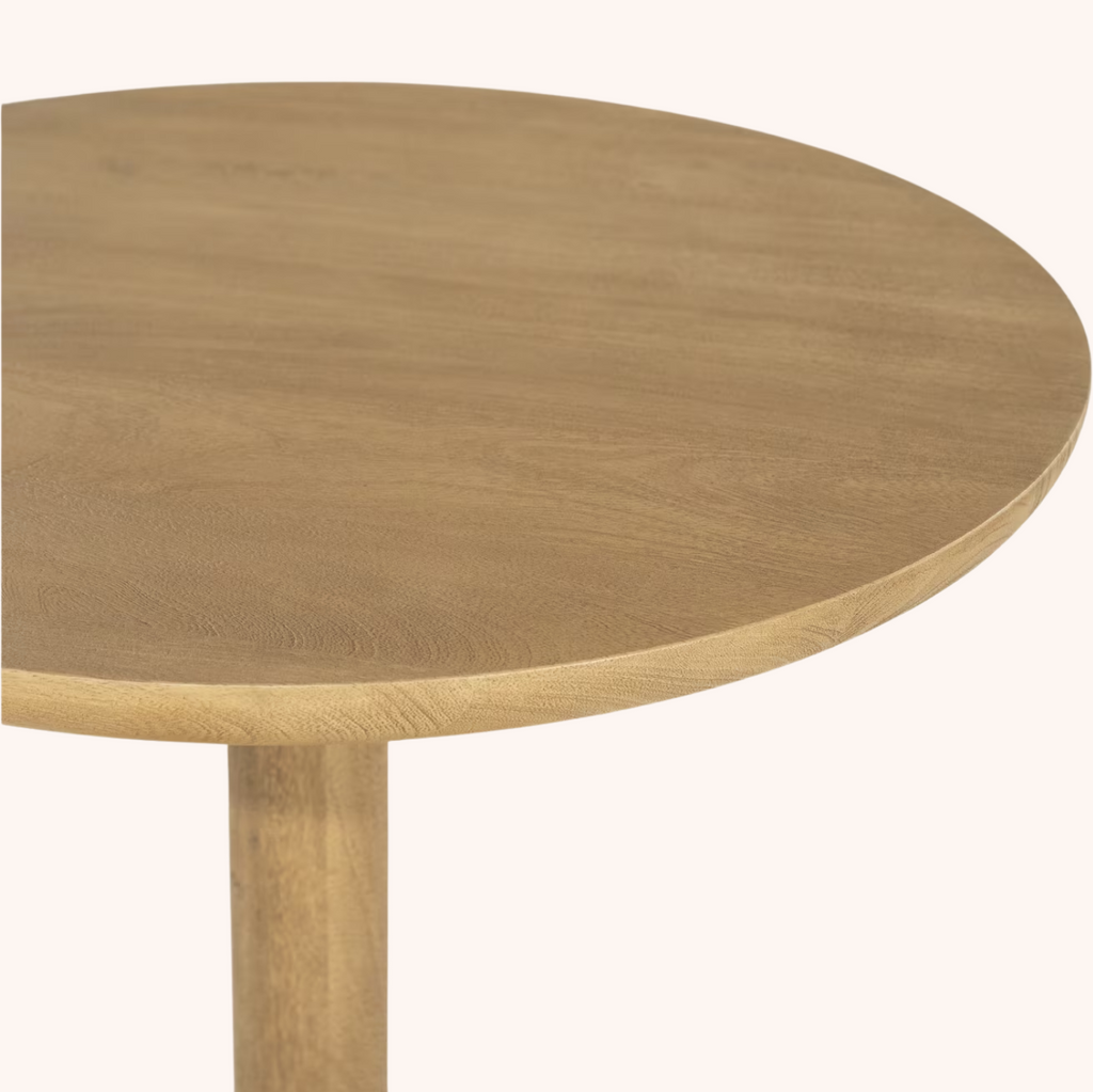 Ronde Bistrotafel Florent Mangohout, 70cm naturel