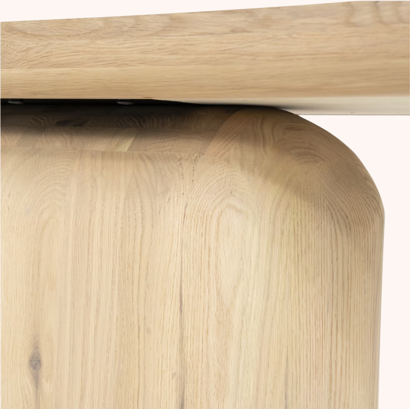 Sidetable Leon Eiken, 200cm naturel