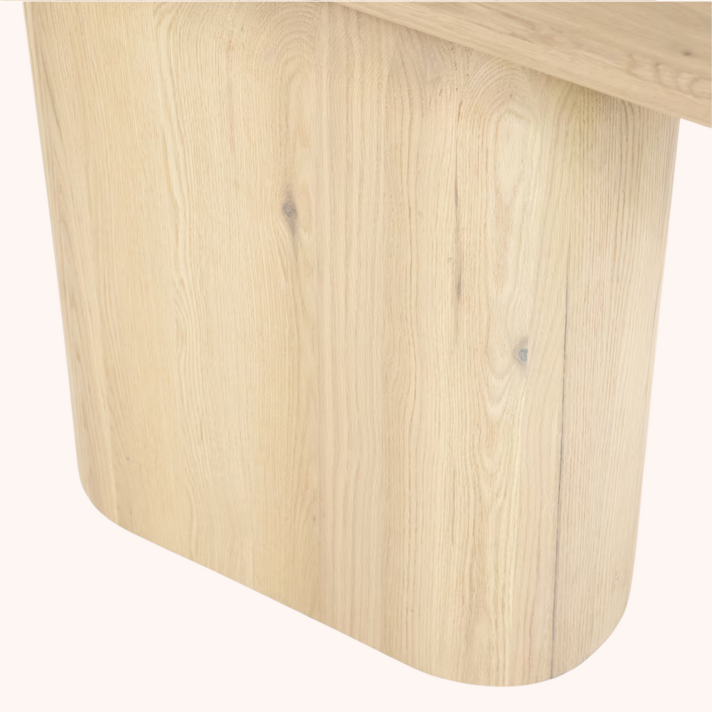 Sidetable Leon Eiken, 200cm naturel