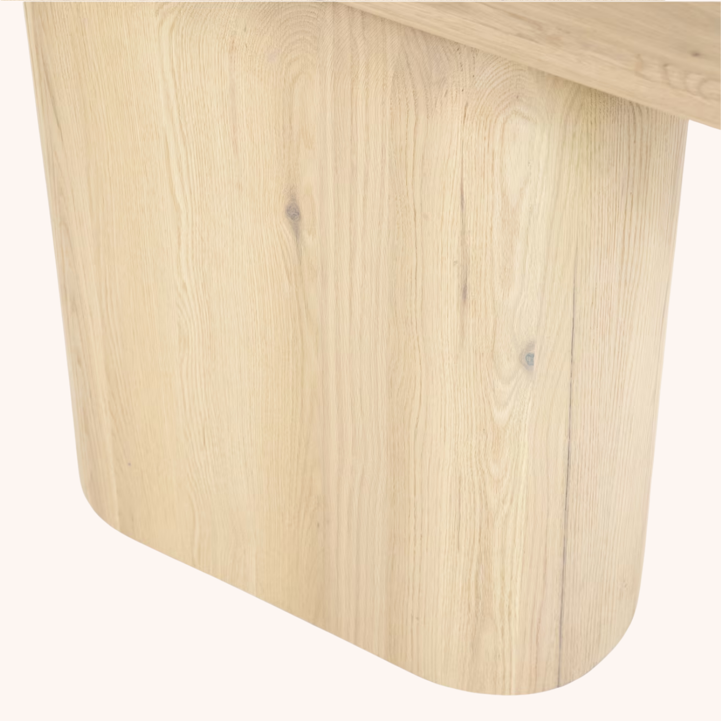 Sidetable Leon Eiken, 200cm naturel