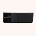 Dressoir Helsinki Eiken, 200cm zwart
