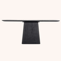 Sidetable Aron Mangohout, 180cm zwart