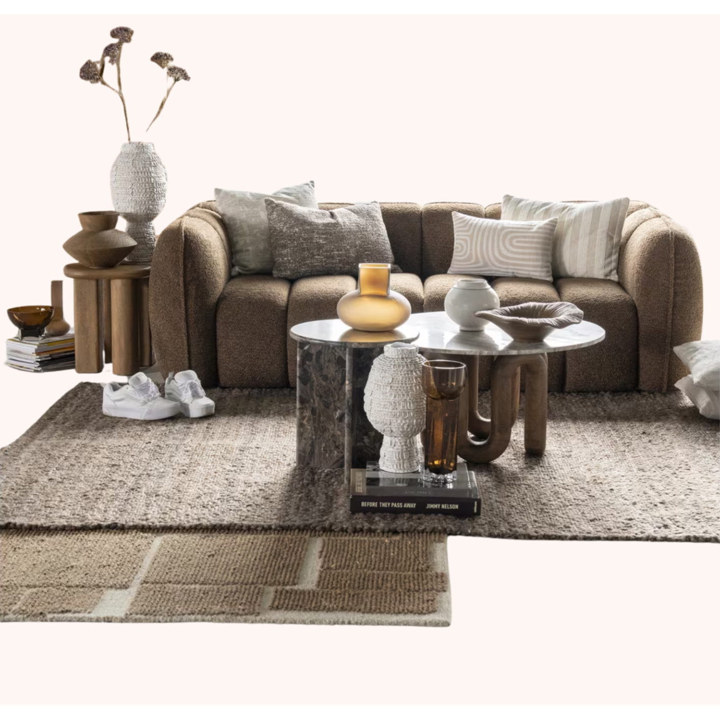 Vloerkleed Intarsio Wol