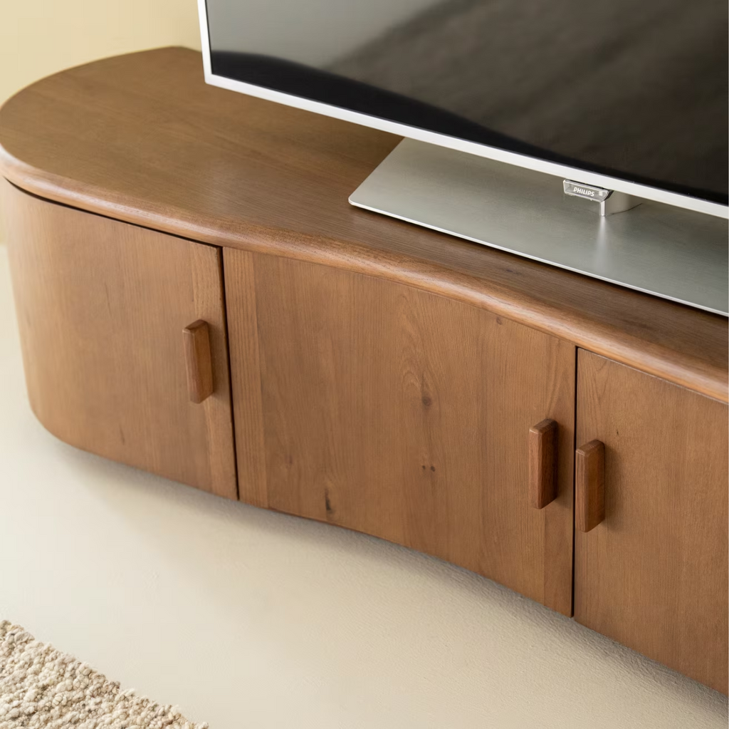 TV-meubel Josh Eiken, 240cm bruin