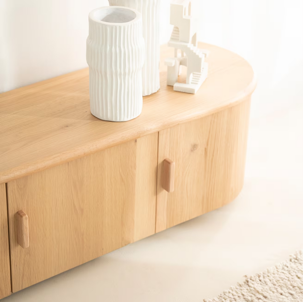 TV-meubel Josh Eiken, 240cm naturel