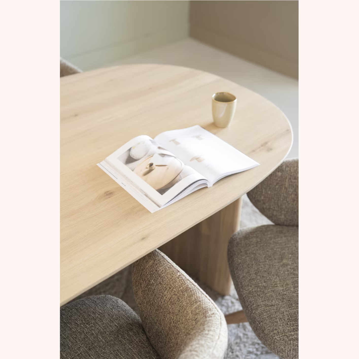 Eettafel Dex Eiken, kleur Naturel