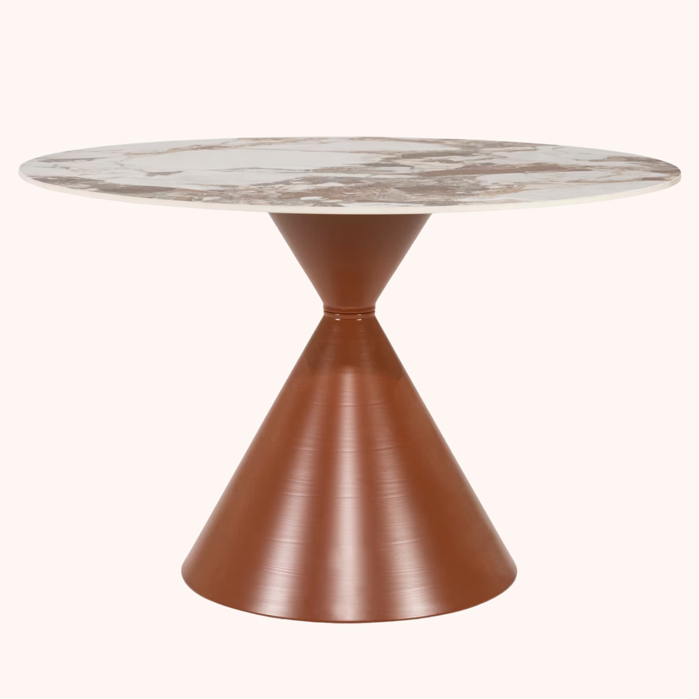 Ronde Eettafel Roka Gesinterde steen, 120cm