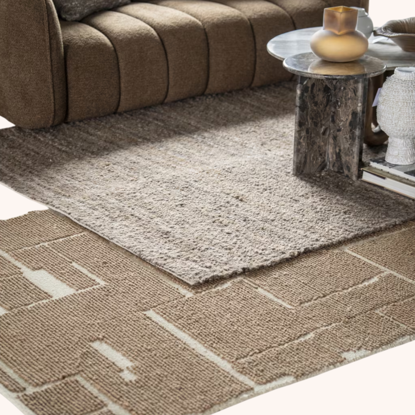 Vloerkleed Intarsio Wol