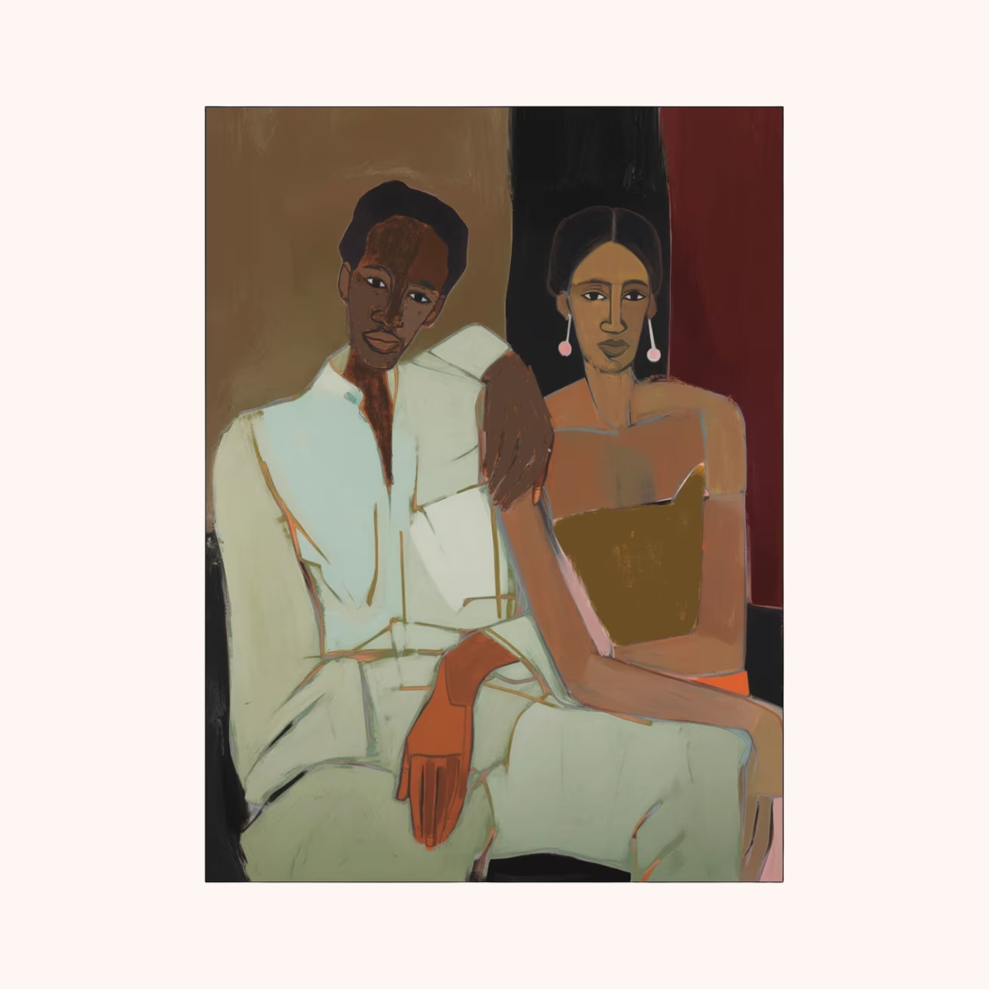 Wandkleed Parental in maat en frame naar keuze