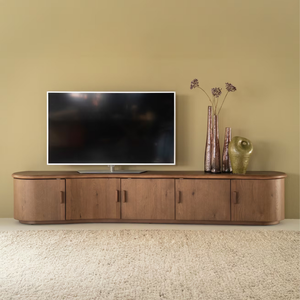 TV-meubel Josh Eiken, 240cm bruin