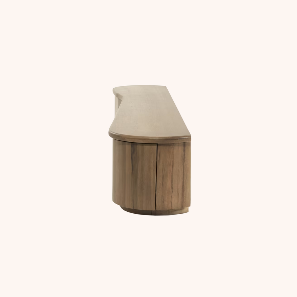 TV-meubel Josh Eiken, 240cm bruin