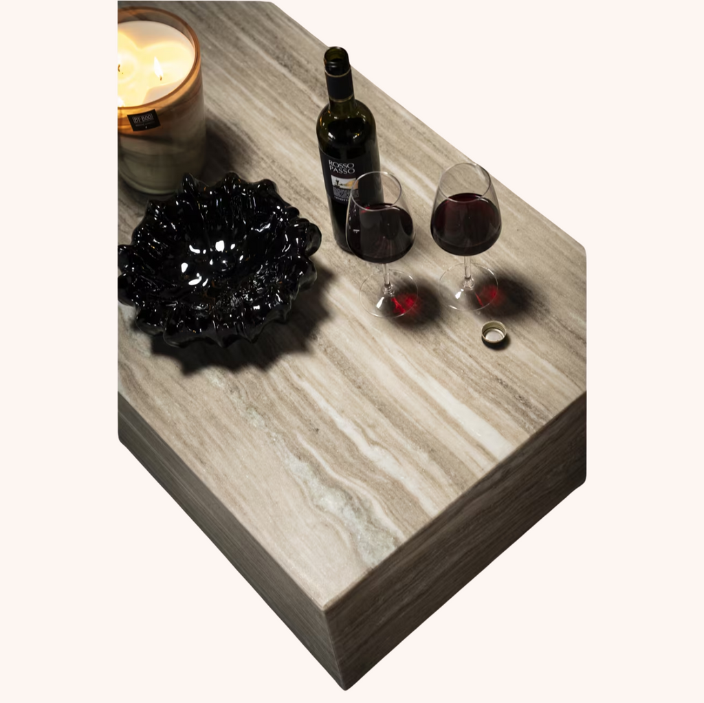 Salontafel Vince Marmer, 97 x 56cm